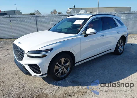 2022 Genesis Gv70 3.5T Awd Sport из США, поврежденный, VIN KMUMCDTC3NU041726